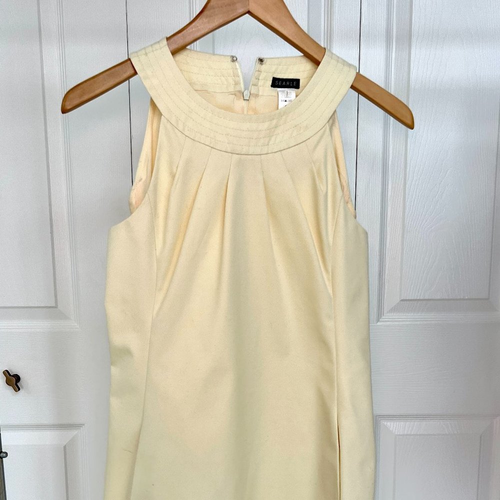SEARLE Summer Dress Size 2 Ivory/Cream/Off White